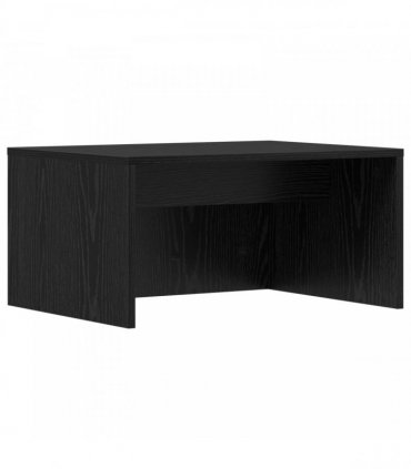 vidaXL Wall-Mounted Desk Black Oak 60 x 45 x 30 cm Engineered Wood