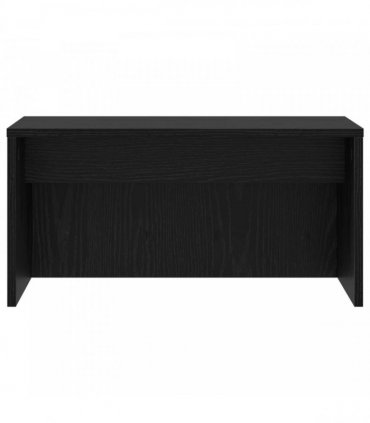 vidaXL Wall-Mounted Desk Black Oak 60 x 45 x 30 cm Engineered Wood