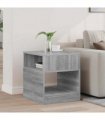 vidaXL End Table Grey Sonoma 40.5 x 40 x 45 cm Engineered Wood