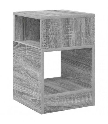 vidaXL End Table 2 pcs Grey Sonoma 30.5 x 30 x 45 cm Engineered Wood