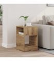 vidaXL End Table Artisan Oak 30.5 x 30 x 45 cm Engineered Wood