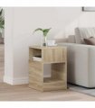 vidaXL End Table Sonoma Oak 30.5 x 30 x 45 cm Engineered Wood