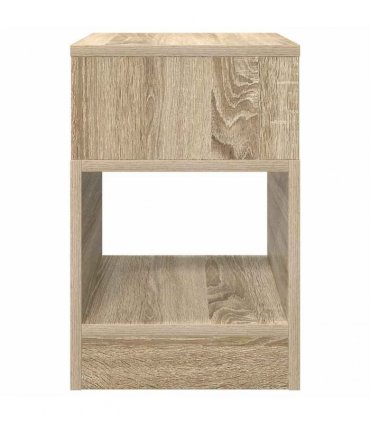 vidaXL End Table Sonoma Oak 30.5 x 30 x 45 cm Engineered Wood
