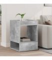 vidaXL End Table Concrete Grey 40 x 40 x 56 cm Engineered Wood