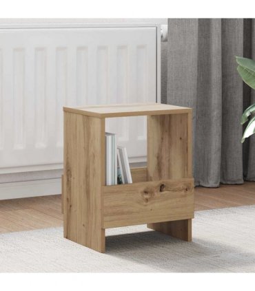vidaXL Magazine Rack 2 pcs Artisan Oak 35 x 30 x 45 cm