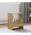 vidaXL Magazine Rack 2 pcs Artisan Oak 35 x 30 x 45 cm