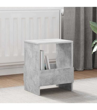 vidaXL Magazine Rack 2 pcs Concrete Grey 35 x 30 x 45 cm