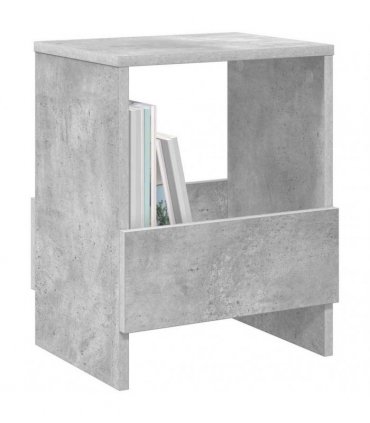 vidaXL Magazine Rack 2 pcs Concrete Grey 35 x 30 x 45 cm
