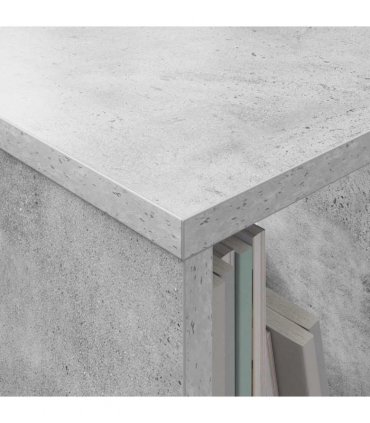 vidaXL Magazine Rack 2 pcs Concrete Grey 35 x 30 x 45 cm