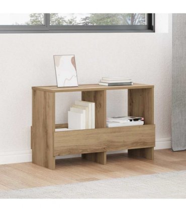 vidaXL Magazine Rack Artisan Oak 68.5 x 30 x 45 cm