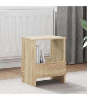 vidaXL Magazine Rack 2 pcs Sonoma Oak 35 x 30 x 45 cm