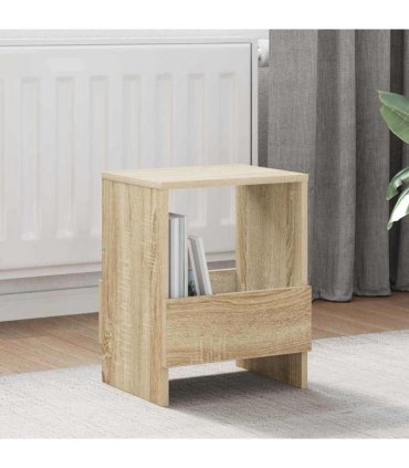 vidaXL Magazine Rack 2 pcs Sonoma Oak 35 x 30 x 45 cm