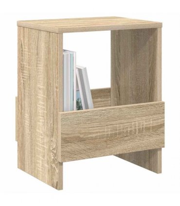 vidaXL Magazine Rack 2 pcs Sonoma Oak 35 x 30 x 45 cm