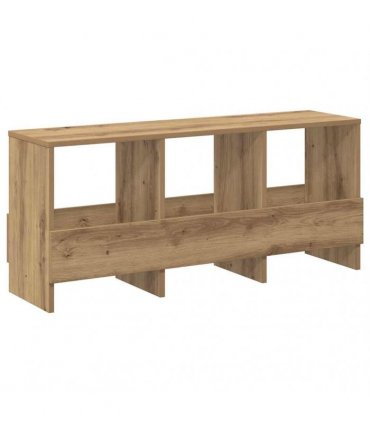 vidaXL Magazine Rack Artisan Oak 102 x 30 x 45 cm