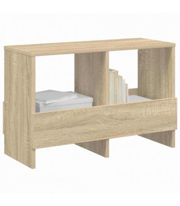 vidaXL Magazine Rack Sonoma Oak 68.5 x 30 x 45 cm