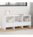 vidaXL Magazine Rack White 102 x 30 x 45 cm