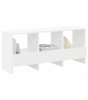 vidaXL Magazine Rack White 102 x 30 x 45 cm