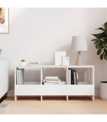 vidaXL Magazine Rack White 102 x 30 x 45 cm