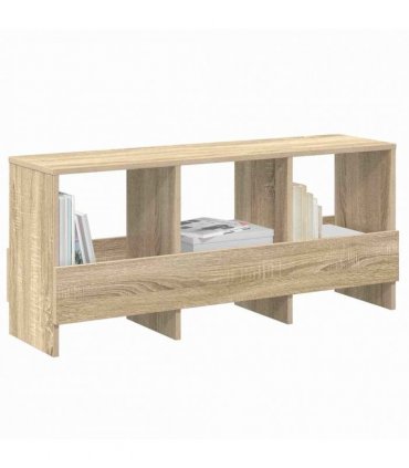 vidaXL Magazine Rack Sonoma Oak 102 x 30 x 45 cm