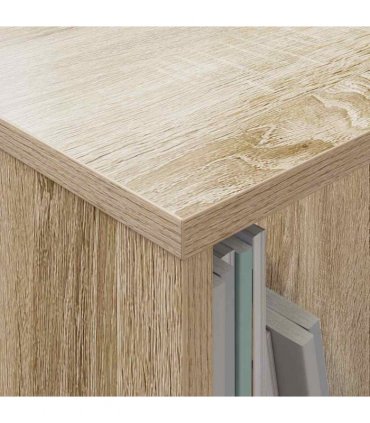 vidaXL Magazine Rack Sonoma Oak 102 x 30 x 45 cm