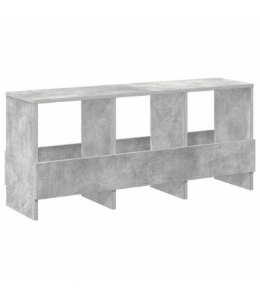 vidaXL Magazine Rack Concrete Grey 102 x 30 x 45 cm