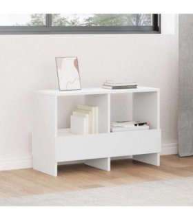 vidaXL Magazine Rack White 68.5 x 30 x 45 cm