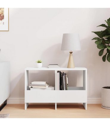 vidaXL Magazine Rack White 68.5 x 30 x 45 cm