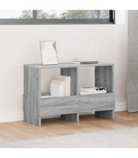 vidaXL Magazine Rack Grey Sonoma 68.5 x 30 x 45 cm