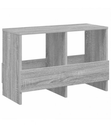 vidaXL Magazine Rack Grey Sonoma 68.5 x 30 x 45 cm
