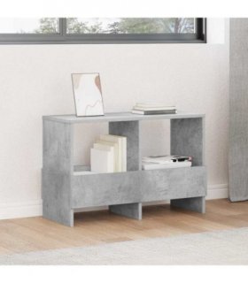 vidaXL Magazine Rack Concrete Grey 68.5 x 30 x 45 cm