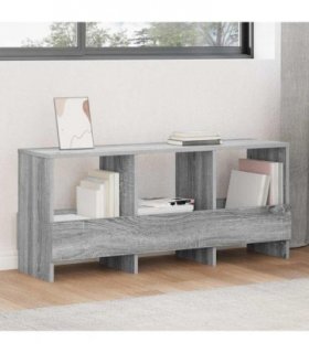 vidaXL Magazine Rack Grey Sonoma 102 x 30 x 45 cm