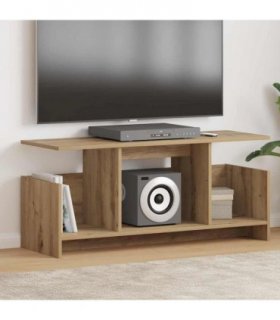 vidaXL TV Stand Artisan Oak 102 x 35 x 45 cm Engineered Wood