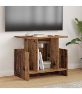 vidaXL TV Stand 2 pcs Old Wood 50 x 35 x 45 cm Engineered Wood