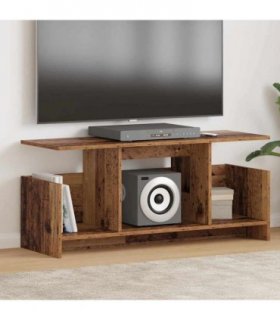 vidaXL TV Stand Old Wood 102 x 35 x 45 cm Engineered Wood