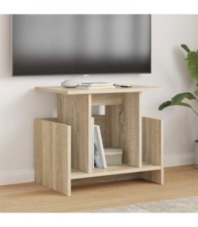 vidaXL TV Stand 2 pcs Sonoma Oak 50 x 35 x 45 cm Engineered Wood