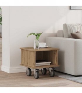 vidaXL TV Stand Artisan Oak 37 x 35 x 35 cm Engineered Wood