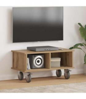 vidaXL TV Stand Artisan Oak 68.5 x 35 x 35 cm Engineered Wood