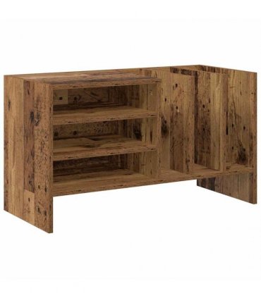 vidaXL Record Cabinet Old Wood 78.5 x 35 x 45 cm Engineered Wood