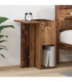 vidaXL End Table Old Wood 35 x 40 x 55 cm Engineered Wood