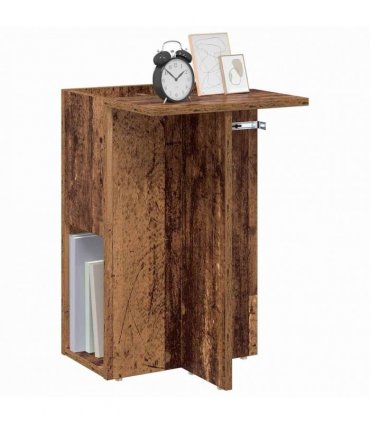 vidaXL End Table Old Wood 35 x 40 x 55 cm Engineered Wood