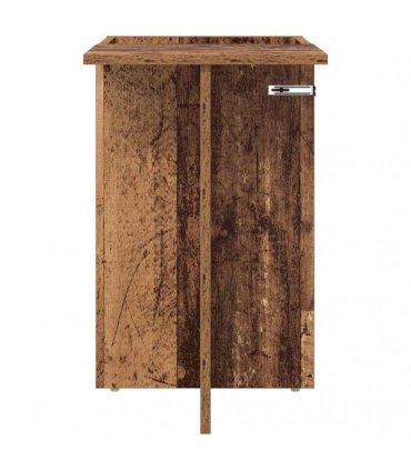 vidaXL End Table Old Wood 35 x 40 x 55 cm Engineered Wood
