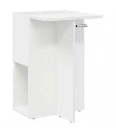vidaXL End Table White 35 x 40 x 55 cm Engineered Wood