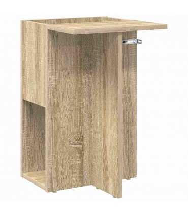 vidaXL End Table Sonoma Oak 35 x 40 x 55 cm Engineered Wood