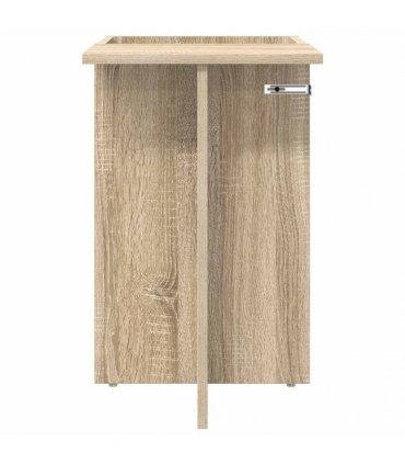 vidaXL End Table Sonoma Oak 35 x 40 x 55 cm Engineered Wood