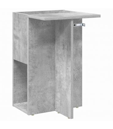 vidaXL End Table Concrete Grey 35 x 40 x 55 cm Engineered Wood