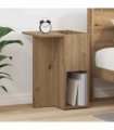 vidaXL End Table Artisan Oak 35 x 40 x 55 cm Engineered Wood