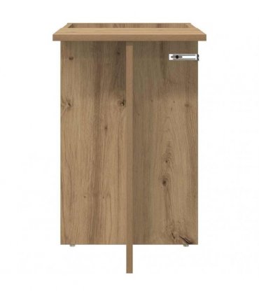 vidaXL End Table Artisan Oak 35 x 40 x 55 cm Engineered Wood