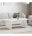 vidaXL Coffee Table White 93 x 53 x 33 cm Engineered Wood