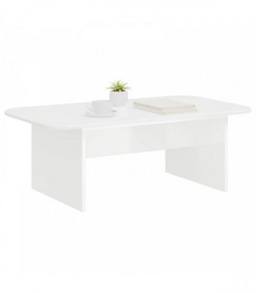 vidaXL Coffee Table White 93 x 53 x 33 cm Engineered Wood