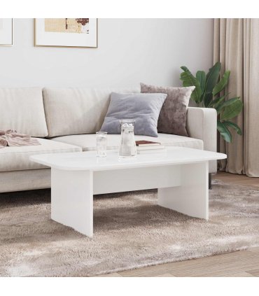 vidaXL Coffee Table White 93 x 53 x 33 cm Engineered Wood